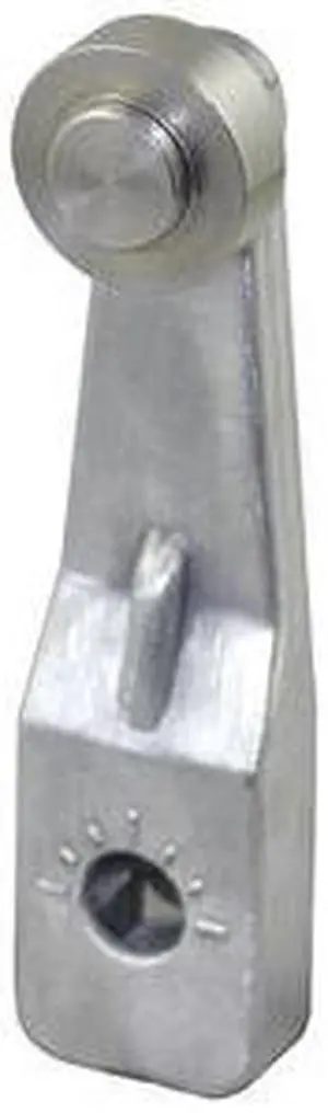 Lever Arm, Roller, 2In Long, Steel Roll