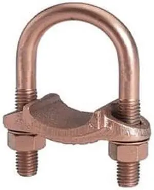 BURNDY GG181 Pipe Ground Clamp,2 In