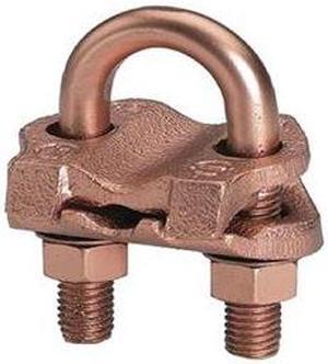 Pipe Ground Clamp, 5AWG, 2.5In