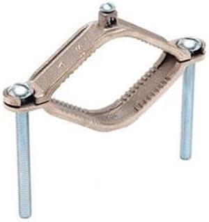 Pipe Ground Clamp, 10AWG, 2.25In, PK5