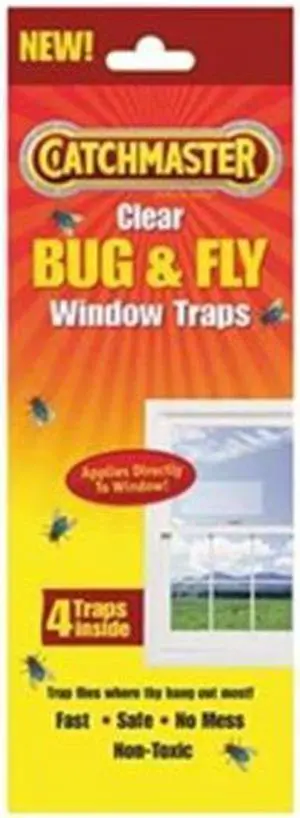 CATCHMASTER 904 Fly Trap,7 In. L,3 In. W,PK4