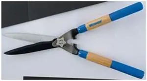 Hedge Shear, 10 In Blade, Wood Handle
