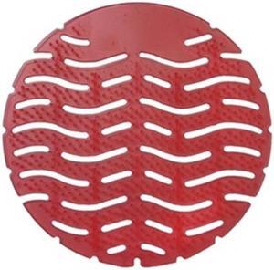 TOUGH GUY 6EPA2 Urinal Screen,Wave,Spiced Apple,PK10
