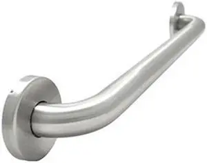 WINGITS WGB5SS24 Smooth Grab Bar, 24" L, Stainless Steel, Satin