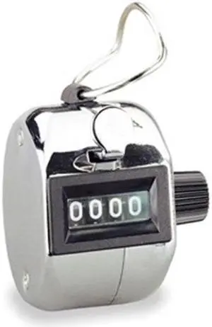 DAYTON 6X164 Counter,Hand Activated