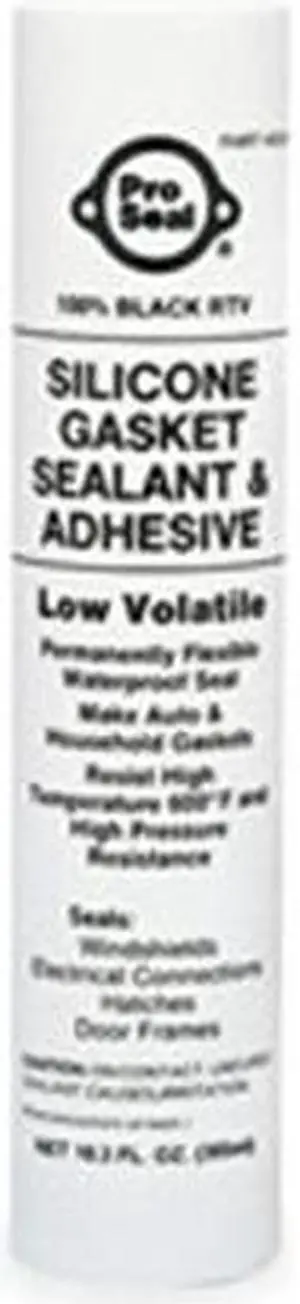PRO SEAL 80047 RTV Silicone Sealant,11.1 oz Cartridge