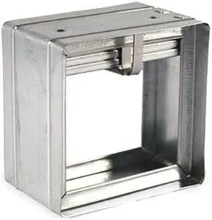 DAYTON 2TGC7 Square Fire Damper,23-3/4 In. W
