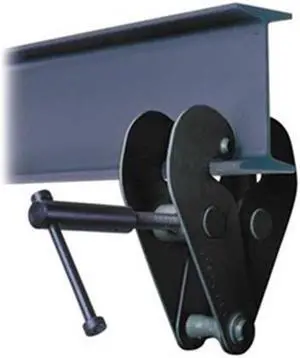 DAYTON 3KR11 Beam Clamp,Vertical Lift,2000 lb.