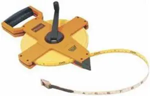 Keson Long Tape Measure,1/2 Inx100 ft,Pumpkin  OTR-18-100