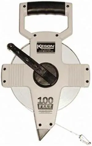 KESON NR18-200 200 ft Tape Measure, 3/8 in Blade
