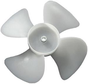 DAYTON 5JLN3 Propeller,Dia 5 1/2 In,Bore Dia 3/16 In