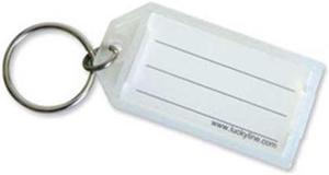 10 Pack Lucky Line Plastic Id Tag With Key Ring National Brand Alternative