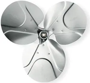 DAYTON 2C359 Replacement Fan Blade for Exhaust Fans and Circulators, 16 in Dia,