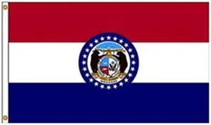 ANNIN FLAGMAKERS 142980 Missouri Flag,5x8 Ft,Nylon