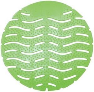 TOUGH GUY 6JJZ5 Urinal Screen,Wave,Cucumber Melon,PK10