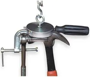 Salvage Magnet, 35 Lb Cap, 3.5 In Dia