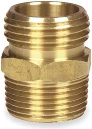 Hose To Pipe Adapter, Double Male
