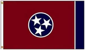 ANNIN FLAGMAKERS 145170 Tennessee Flag,4x6 Ft,Nylon