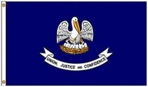 ANNIN FLAGMAKERS 142180 Louisiana Flag,5x8 Ft,Nylon