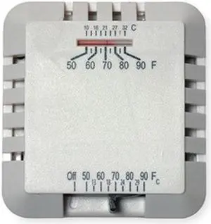 DAYTON 4PU51 Low Voltage Thermostat , Hardwired , 24VAC