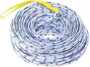 Keson Surveyor Rope,1/4 In x 200 ft,In./Ft.  SR-10-200