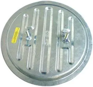 DUCTMATE GRDCI8GA Duct Cleaner Access Door,9 In.,Round