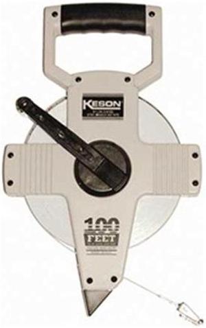 Keson Long Tape Measure,3/8 In x 60m,Gray HAWA NR-60M