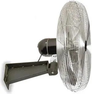 DAYTON 2WCG7 Standard-Duty Quiet-Design Industrial Fan 24" Oscillating , 115VAC
