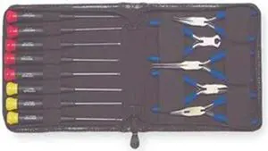 WESTWARD 4YT13 General Hand Tool Kit,No. of Pcs. 13