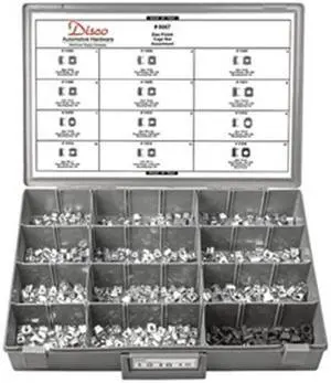 ZORO SELECT 8176 U Nut Assortment,210 Pc
