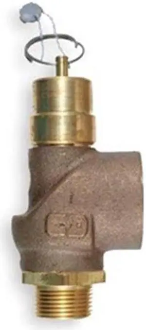 CONTROL DEVICES SCB5075-0A150 Air Safety Valve,1/2 In Inlet, 150 psi
