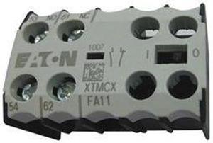 EATON XTMCXFA22 FrntAux SeqA,2NO/2NC,For XT Mini Contact