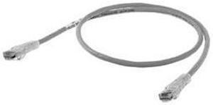 HUBBELL PREMISE WIRING HC6GY15 Ethernet Cable,Cat 6,Gray,15 ft.