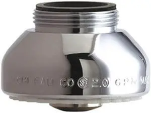 CHICAGO FAUCET E15JKABCP Spout Outlet, Brass