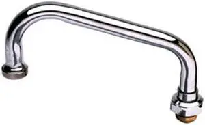 T&S BRASS 063X Faucet Nozzle, 3/8 In, Brass