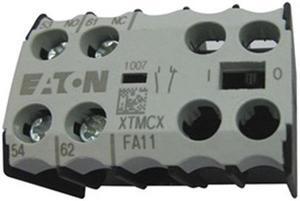 EATON XTMCXFA11 FrntAux SeqA,1NO/1NC,For XT Mini Contact
