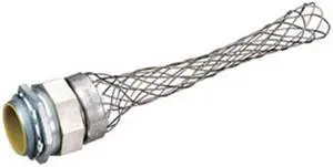 HUBBELL WIRING DEVICE-KELLEMS 074-09-3516 Liquid Tight Grip,Straight,1-1/2 In.