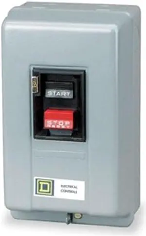 SQUARE D 2510MCG1 Manual Motor Starter, NEMA, 16A, 600VAC, 1P
