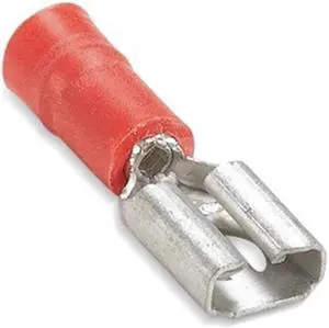 STA-KON 18RAD-183 Female Disconnect, Red, 22-18AWG, PK100