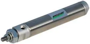 SPEEDAIRE NCDMB150-0900 Round Body Cylinder, 1 1/2 in Bore, 9 in Stroke, Round