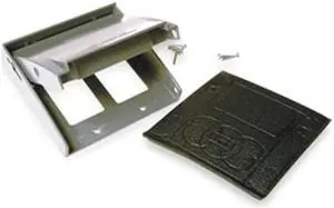 BELL OUTDOOR 5045-0 Weatherproof Cover, Double Gang Box Type, 2 Gangs,