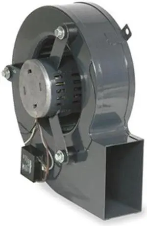 DAYTON 1TDR2 Rectangular OEM Blower, 1400 RPM, 1 Phase, Direct, Rolled Steel
