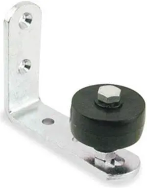 ZORO SELECT 4PE67 Fixed Roller, 4-1/2"L x 1-1/4"W