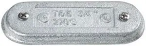 THOMAS & BETTS 570F Conduit Body Cover,1-1/2 in.