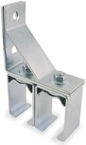 ZORO SELECT 4PE65 Bracket,Track,Box, 4-3/4"L x 1-3/4"W