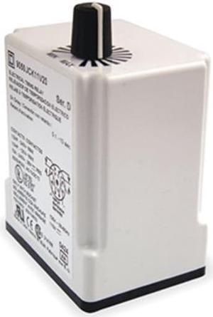 SCHNEIDER ELECTRIC 9050JCK16V20 Time Delay Rlay, 120VAC, 10A, DPDT, 0.1 sec.,