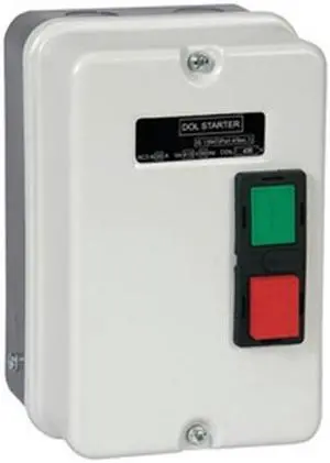 DAYTON 6FZJ4 Motor Starter Enclosure,Steel,NEMA 4,9A