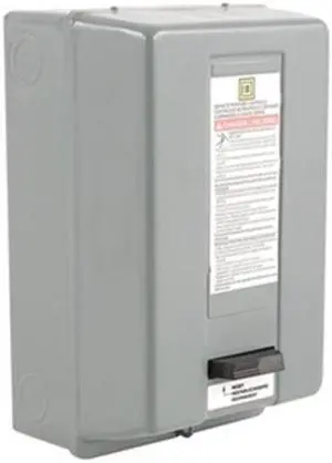SQUARE D 8911DPSG13V09 Nonreversing Definite Purpose Magnetic Motor Starter, 1