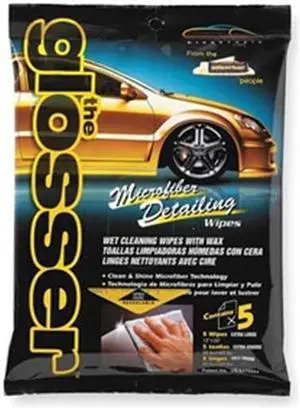Detailing Wipes, White, PK5