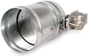 DAYTON 3HGL5 Round Fire/Smoke Damper,350 Deg F